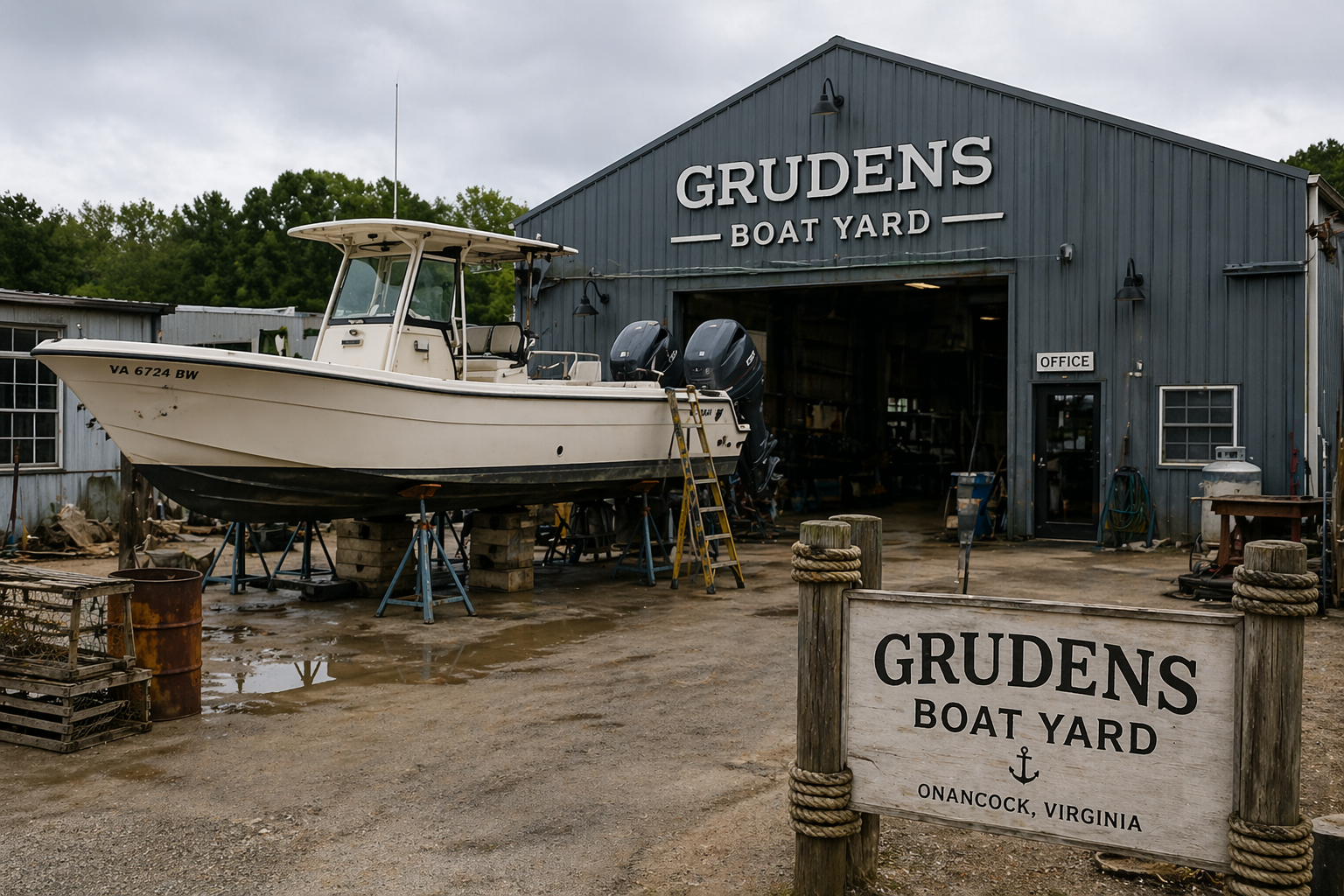 Police Called to Onancock Yard Following Dispute Over Vessel Damage