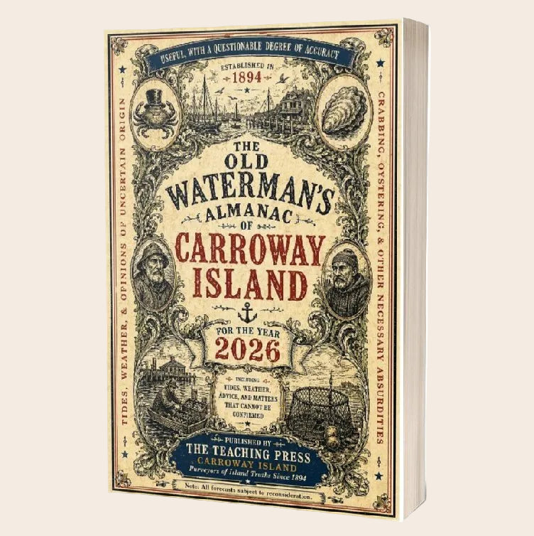 The Old Waterman's Almanac of Carroway Island 2026 (Paperback)