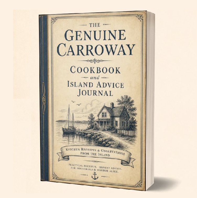 The Genuine Carroway Cookbook & Advice Journal